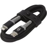 ADAPT MFI USB-C/Lightning vezeték, fekete (12425590)