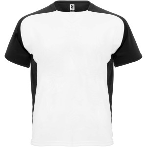Bugatti rvid ujj gyerek sportpl, white, solid black (T-shirt, pl, kevertszlas, mszlas)