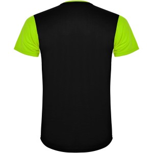 Detroit rvid ujj gyerek sportpl, lime, solid black (T-shirt, pl, kevertszlas, mszlas)