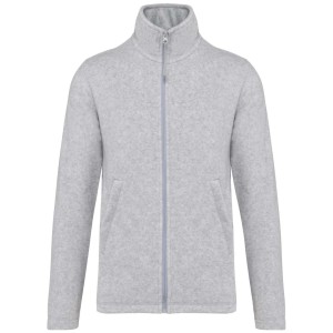 Kariban Falco cipz�ras mikropol�r pul�ver, Ash Heather