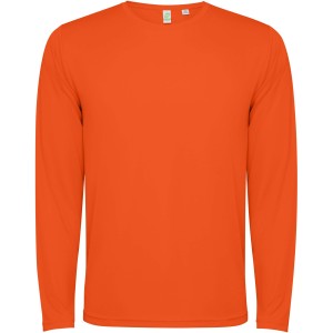 Roly Estoril hossz�ujj� unisex p�l�, Fire orange