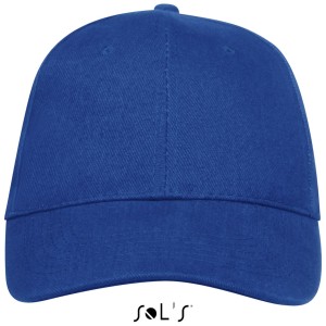Sols Buffalo 6 paneles baseballsapka, Royal Blue, U