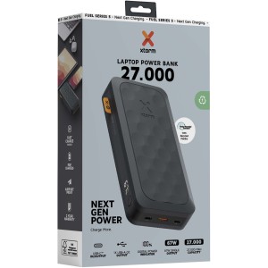 Xtorm FS5271 Fuel Series powerbank, 27.000 mAh, fekete (powerbank)